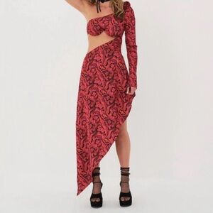 For Love & Lemons Davina Maxi Dress